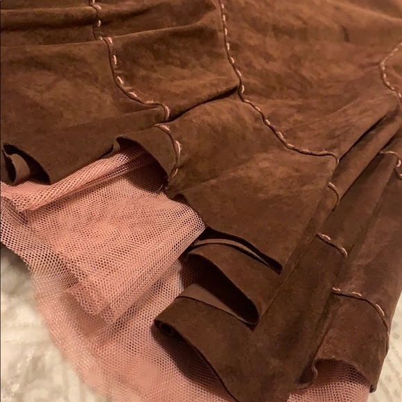 Suede skirt - Picture 2 of 4